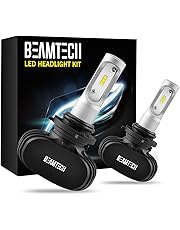 bulbs 50w 8000lumens 6500k brigh beamtech hb4