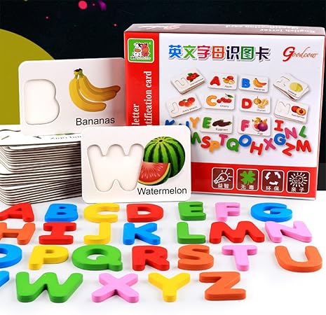 Giochi Per Natale.Elegantstunning Formine In Legno Per L Educazione Precoce Del Bambino Che Impara Frutta Verdura Lettere Dell Alfabeto Giocattoli Educativi Cognitivi Per Bambini Giochi Per Natale Amazon It Casa E Cucina