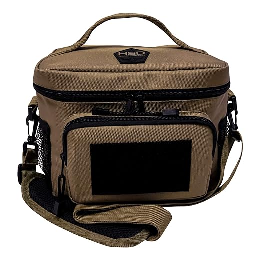 HSD Tactical Lunch Bag Insulated Cooler, Lunch Box with Molle/PALS