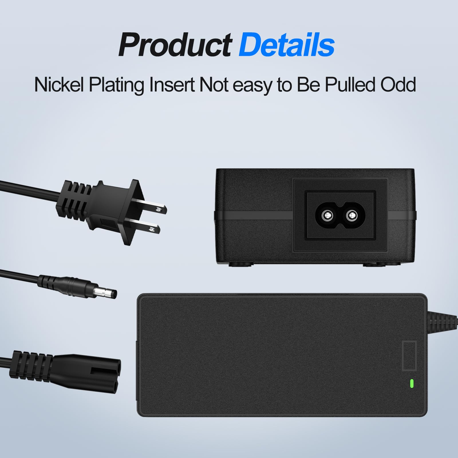 Audio 48V 5A Power Adapter Supply for Fosi Home Audio Bluetooth Stereo Receiver Amplifier Mini Hi-Fi Class D Integrated Amp