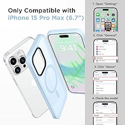 GONEZ Magnetic for iPhone 15 Pro Max