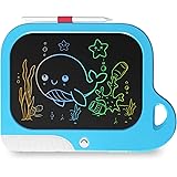 TEKFUN LCD Doodle Board Drawing Pad for Kids, 8.5" Writing Tablet Drawing Board for Toddler, Kids Drawing Tablet Small Road T