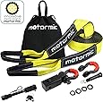 Motormic Tow Strap Recovery Kit - 20 Ft X 3 In  30,000 Lbs.  Tow Rope 3 4 D Ring Shackles 2pcs Storage Bag Heavy Duty Straps For Winch Truck Car Atv Off Road Vehicle Towing - Foto 5