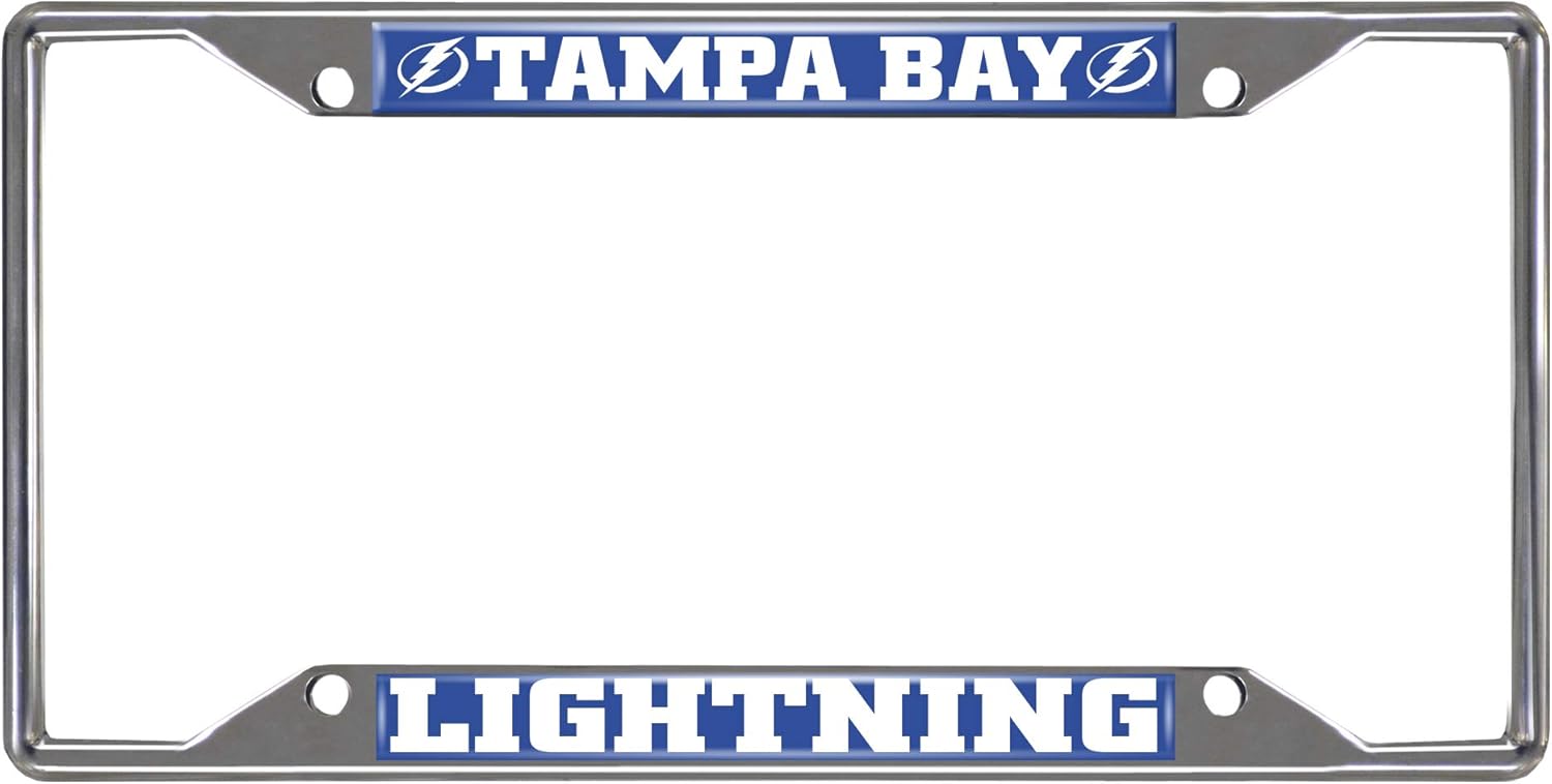 FANMATS NHL Tampa Bay Lightning License Plate Framelicense