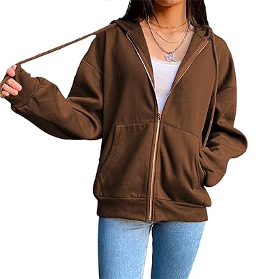 y2k oversized zip up hoodie