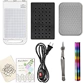 Hot Stamping Foil Machine Embossing Machine Set for Foilpress Heat Press Crafting Foiling Transfer Hot Foil and Press Machine 110V Stamping Scrapbooking Tool Foilpress Foiling Machine Crafts Gift