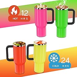 YOUEXPERT 30oz Tumbler with Handle, 30 oz Tumbler