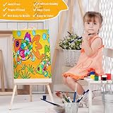 Koncci 10 Pack Canvas 20x25cm 8x10 Inch Acid-Free Cotton Panels for Painting view 3