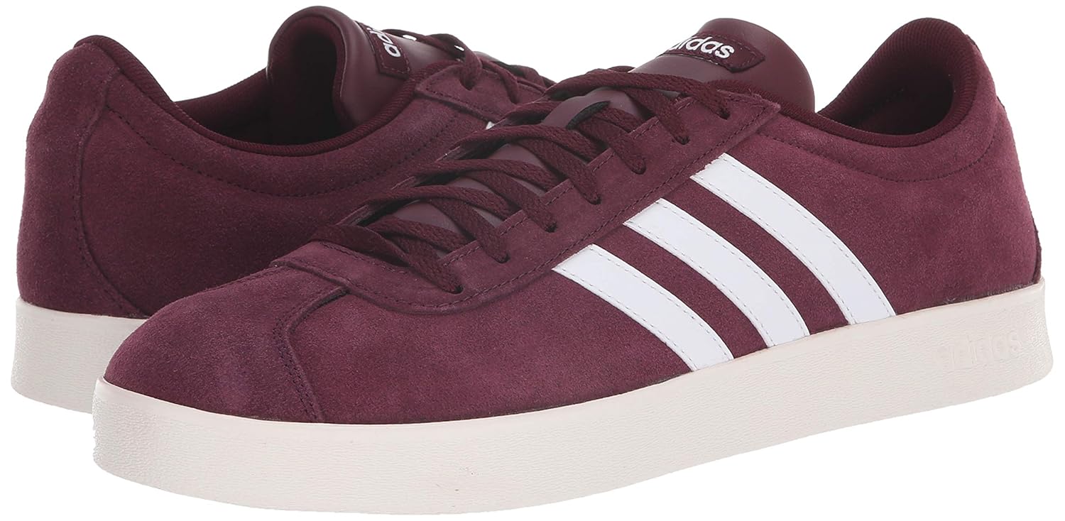 adidas vl court 2.0 maroon
