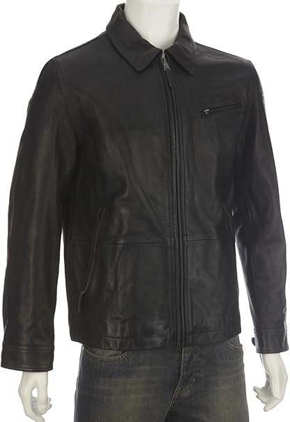 timberland leather bomber