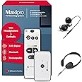 Bellman & Symfon Maxi Pro Bluetooth Hearing Amplifier System with Headphones and Earbuds - 3-IN-1 Digital Sound Amplifier TV Listening with TV Streamer - Wireless Cell Phone Amplifier - Rechargeable