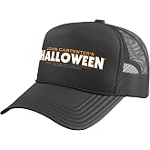 Halloween Classic Horror Movie Title Logo Retro Scary Trucker Hat with Adjustable Mesh Back