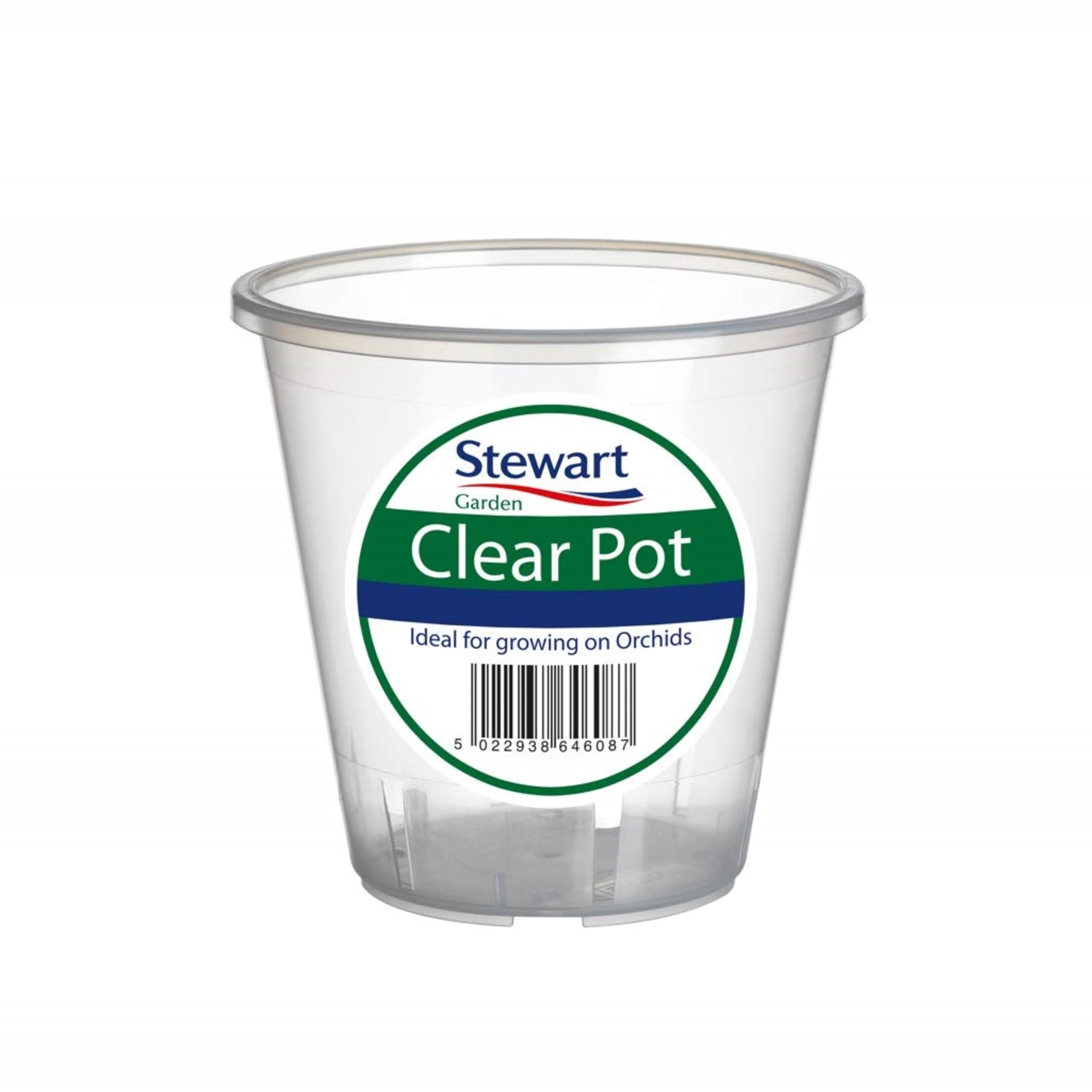 Stewart 2643008Clear Orchid Pot 13cm by Garden Products โ image 1