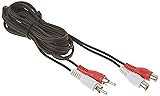 2 RCA Male to Female Audio Extension Cable 6 Feet