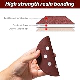Shall 160Pcs 125mm Sanding Discs Set 8-Hole Hook & Loop 40-600 Grits view 5