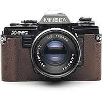 MINOLTA x-700 カバー付き Amazon.com : Minolta X-700 Case, BolinUS Handmade Genuine