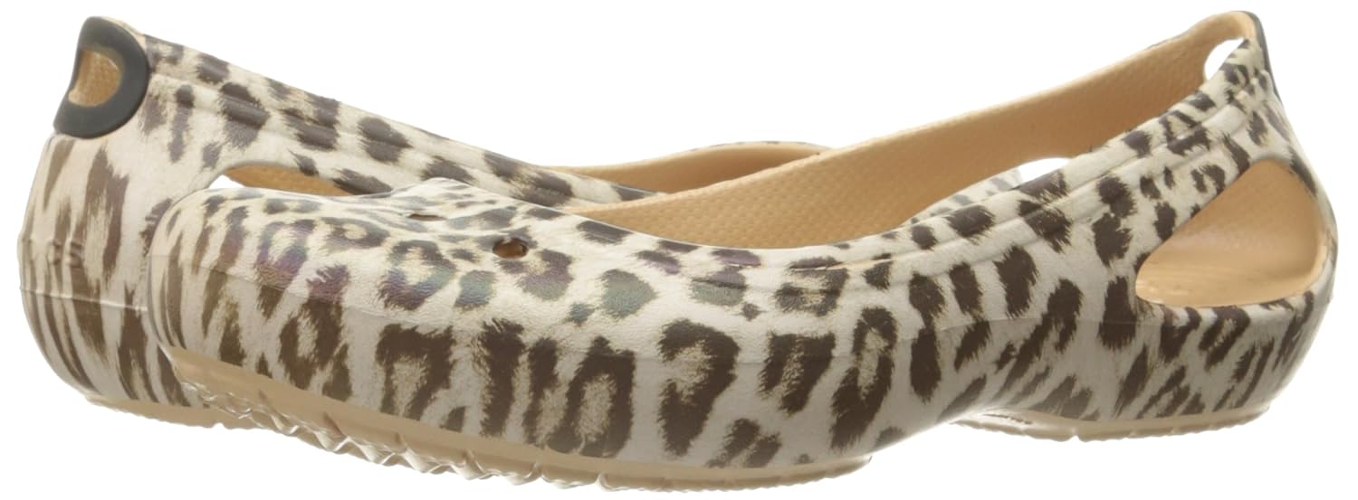 crocs women's kadee graphic w ballet flats