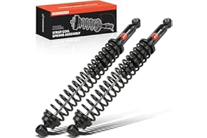 A-Premium Rear Load Adjusting Towing Shock Absorbers Compatible with Ford Bronco, F-100, F-150, F-250, F-350, Ranger & Mazda B2300, B2500, B3000, B4000, RWD