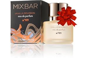 MIX:BAR Perfume for Women - Vanilla Bourbon Fragrance - Eau de Parfum Spray - Notes of Sandalwood, Vanilla Bean, Jasmin, Bergamot, 1.7oz