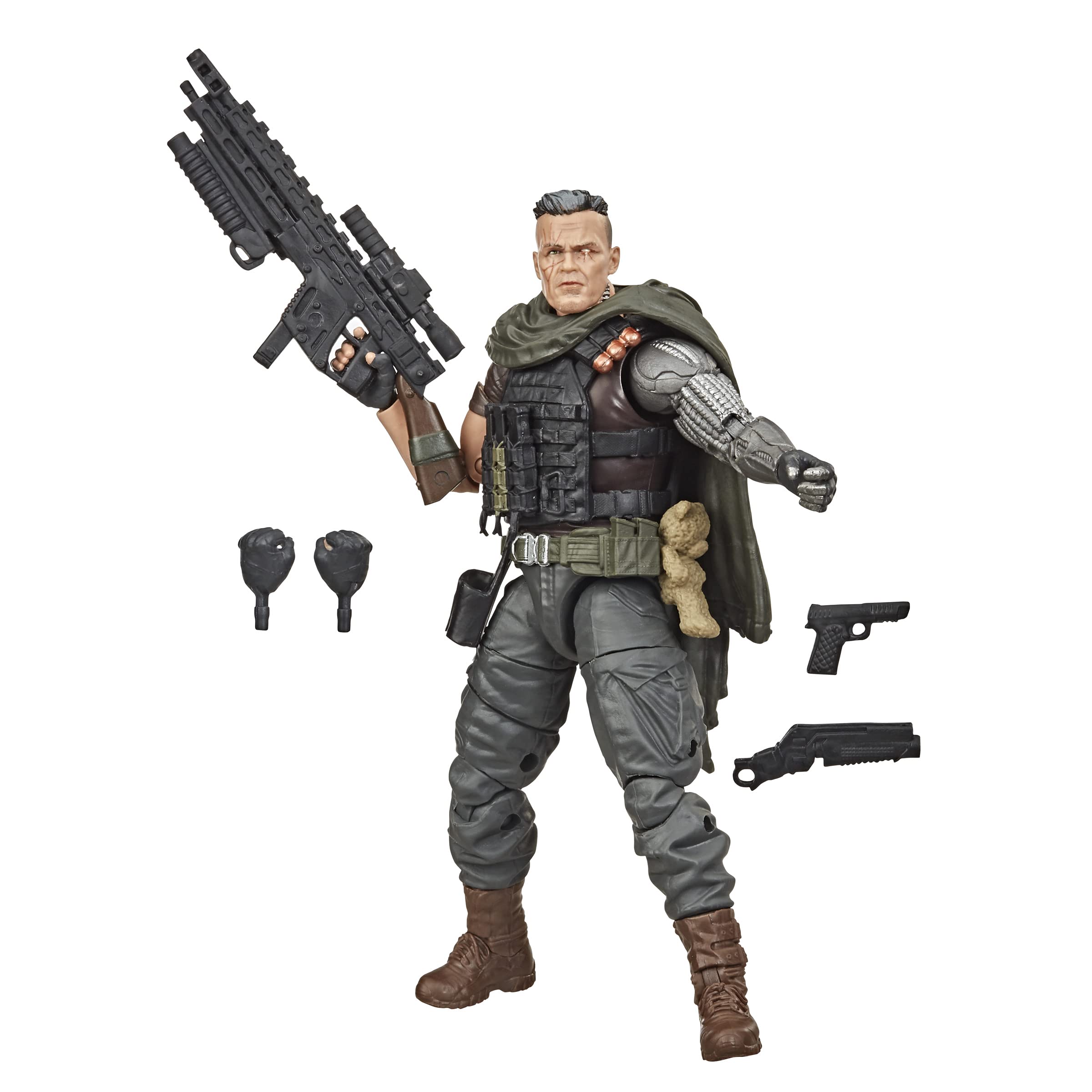 Hasbro Marvel Legends Series X-Men 15-cm Collectible Cable Action Figure Toy, Includes 5 Accessories, for Children Aged 14 And Up