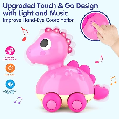 HOLA to 12 Months Touch Go Toys for Year Old Girl Gifts