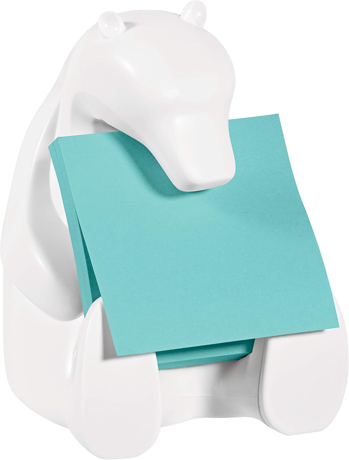 Post it Notes Super Sticky Notes Dispenser, Polar Bear Design Amazon