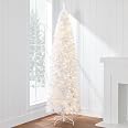 Amazon.com: Best Choice Products Pre-Lit White Pencil Christmas Tree ...