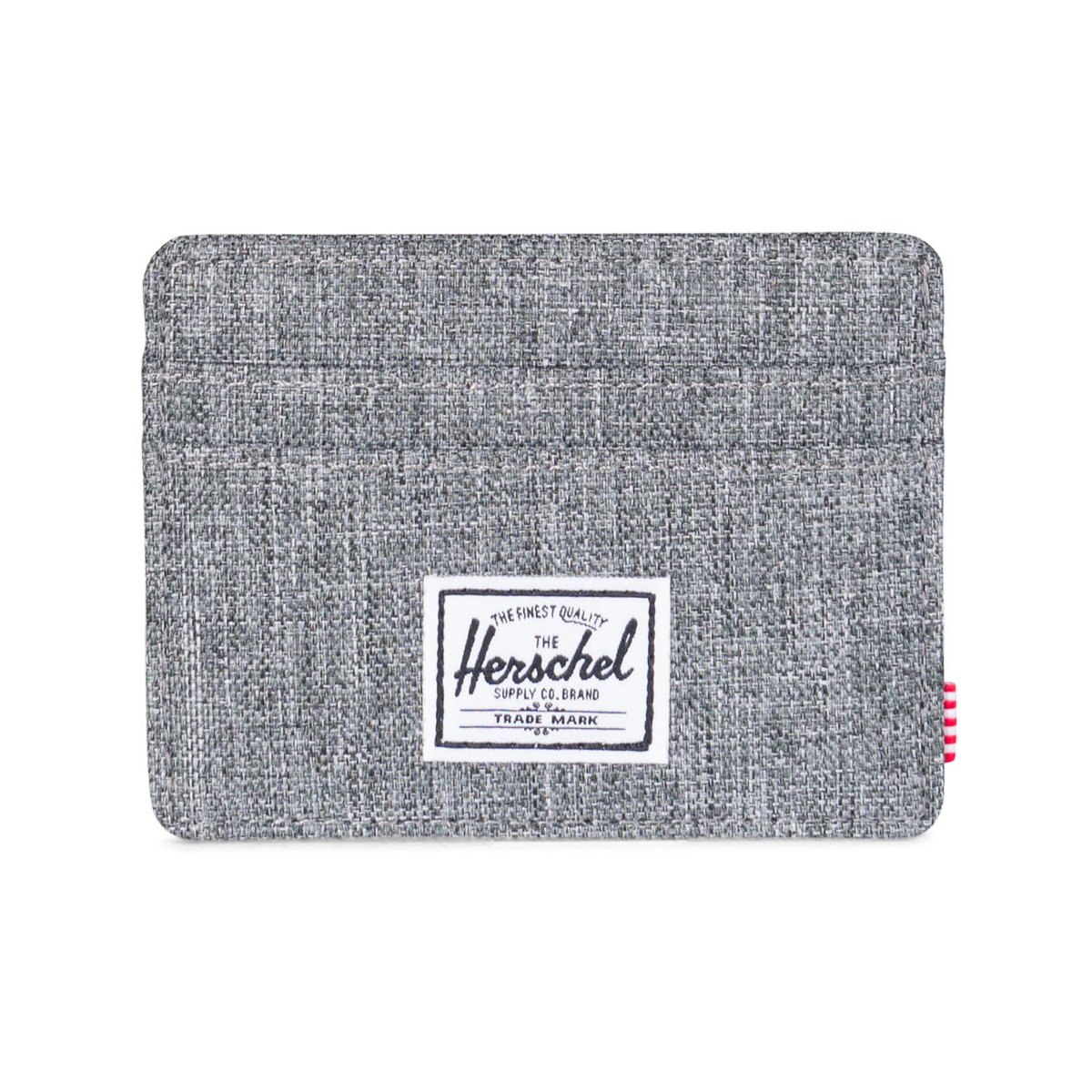 Herschel Supply Men's Charlie Rfid Card Case Wallet, Raven Crosshatch, One Size UK