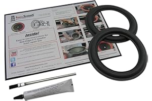 SIMPLY SPEAKERS 6 Inch Foam Speaker Repair Kit Toyota Compatible with Lexus, JBL, Mark Levinson FSK-6bt (Pair)