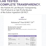 Ketosource Pure C8 MCT Oil 1000ml Ultra Purity 99%+ Ketone Boost view 4