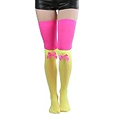 ToBeInStyle Women's Nylon Thigh High Schoolgirl Opaque Stockings