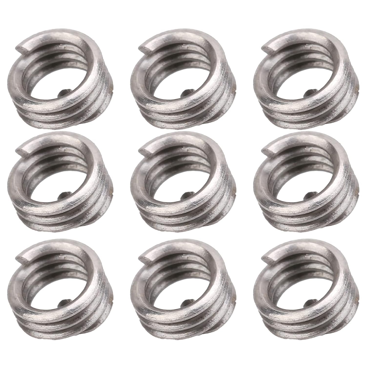 Screw Bushing Insert, 50Pcs Wire Thread Insert Screw Hole Repair for