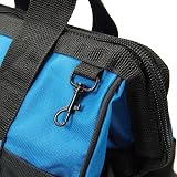 Silverline 268974 Tool Bag Hard Base Wide Mouth 400x200x300mm Rugged Nylon view 4