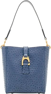 Ostrich embossed handbags Clearance