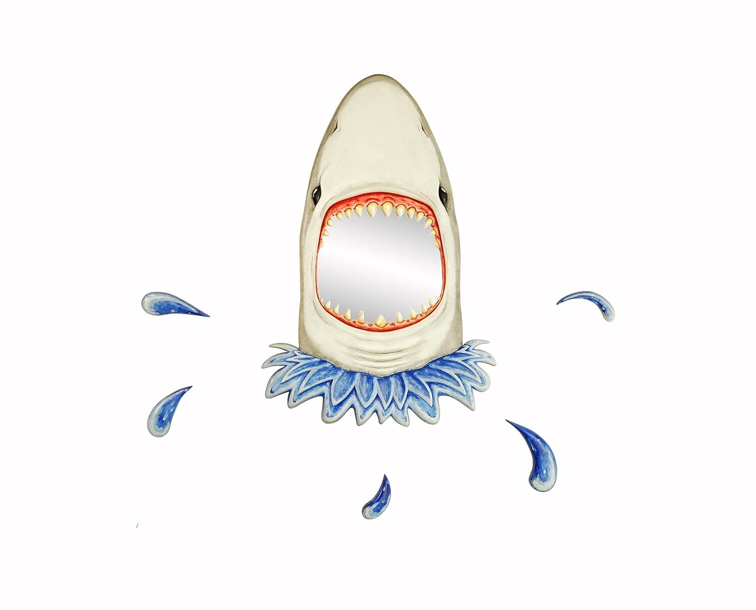 Amazoncom Jaws Great White Shark Mirror Beach Decor