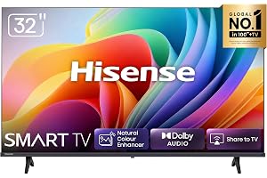 Hisense Smart TV HD 32" Polegadas 32A4NV | HDR10, DTS Virtual X, Compatibilidade Alexa