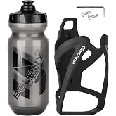 GXCROR AirTag Cage Bicycle Bottle Cage with Stealth Airtag Storage,Bike Water Bottle Holder,Water Bottle Holder for Bike,Dura