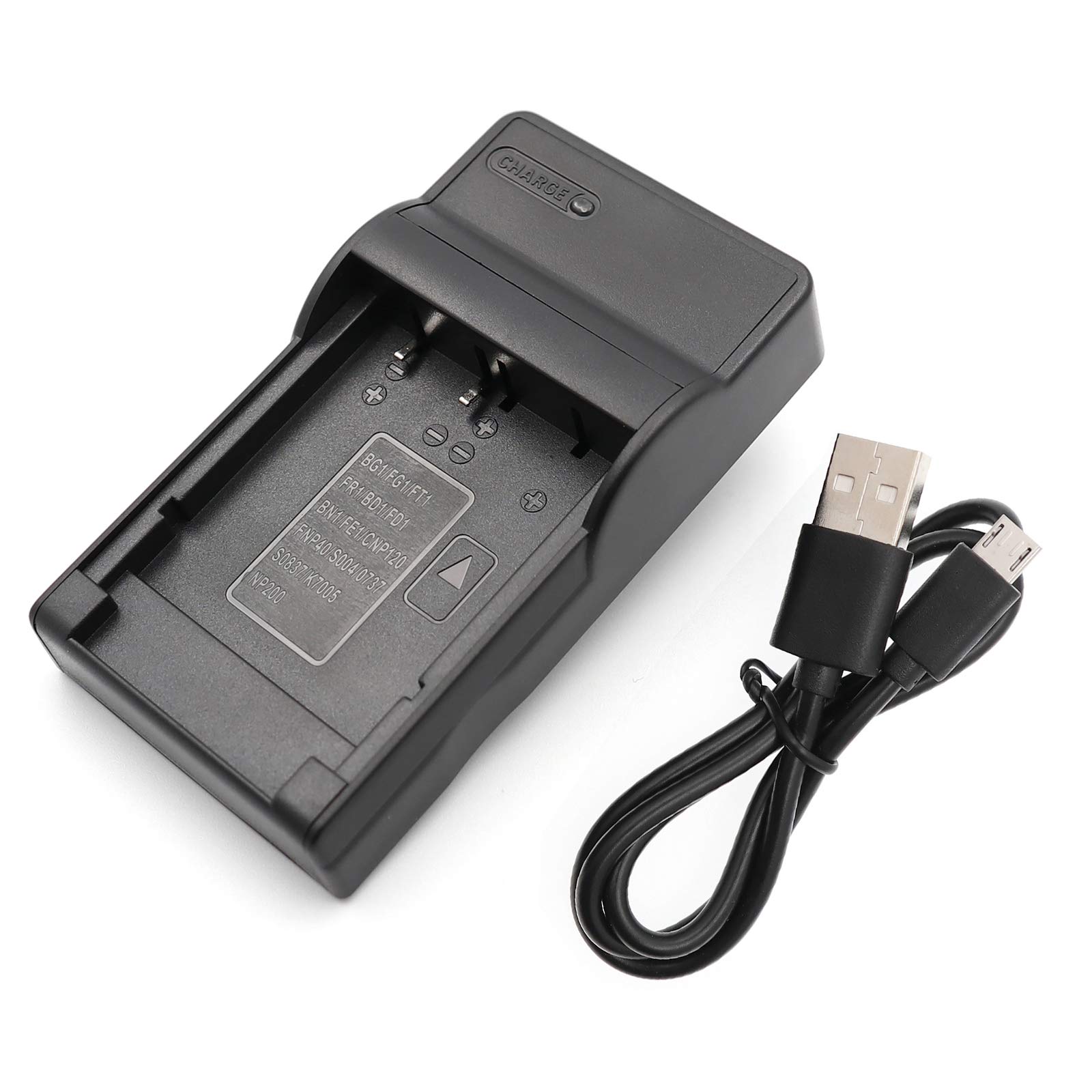 [Fast Charger] Hincore EN-EL14 Camera USB Charger Compatible with ENEL14, EN-EL14a Battery, Coolpix P7000, P7100, P7700, P7800, D3100, D3200, D3300, D3400, D5100, D5200, D5500, D5600 Df DSLR