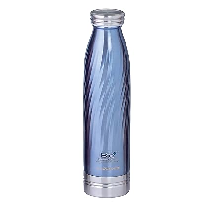 Bio+ Antioxidant, Alkaline, Mineralising AAA + Mineralising Water Bottle - SS 750ml - Life 2000 L