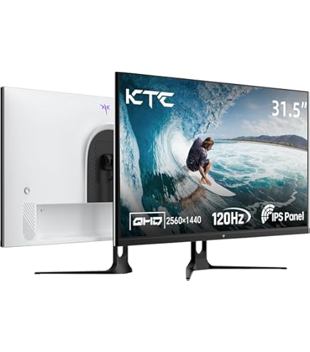 Amazon.com: KTC 32 Inch Curved Gaming Monitor, FHD 1080P 165Hz PC