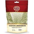 Spicy World Cardamom Pods 3.5oz (100g) - Whole Green Cardamom Pods - Natural Spice, Vegan, Large, Aromatic Cardomon- By Spicy