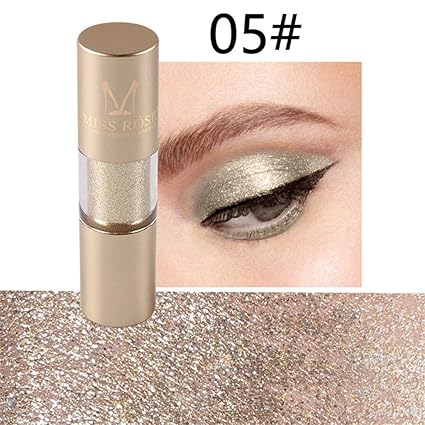 Liquid Lidschatten Eyeshadow Makeup Shiny Glitter Wasserdicht Schimmer und Glanz Langlebige Lidschatten-Aufkleber Metallic-Pi