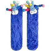 TFTSR Crazy Funny Fuzzy Silly Socks for Kids Women,Girls Fluffy Slipper Novelty Fun Socks,Boy Men Cute Cozy Soft Animal Socks