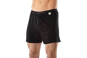 WOOLLY CLOTHING CO Men's Merino Boxers By Woolly | RWS Certified | Soft, Stink Free, Seattle Designed