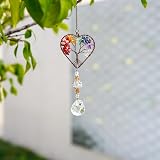 H&D HYALINE & DORA Glass Suncatcher Rainbow Prism Ball Crystal Ornament view 4