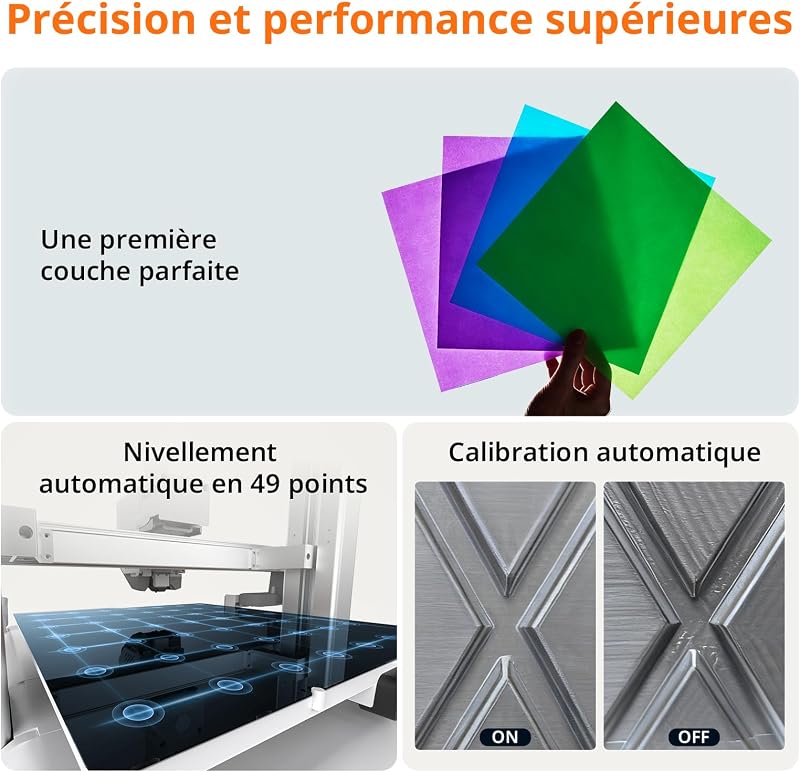 Kobra 4 Imprimante 3D pour débutants, Impression Silencieuse