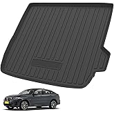 Elsetyler Custom Fit for Cargo Liner BMW X4 2019-2024 2025 - Black TPE All Weather Heavy Duty Waterproof Rear Cargo Tray Trunk Floor Mat Protector