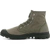 Palladium Women's Pampa Hi Boot, Vegan Canvas Lace Up Boot