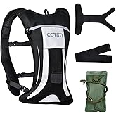 COTATI Hydration Backpack Running Vest with 2L Water Bladder,Lightweight Backpacks for Men Women Hiking Biking Cycling