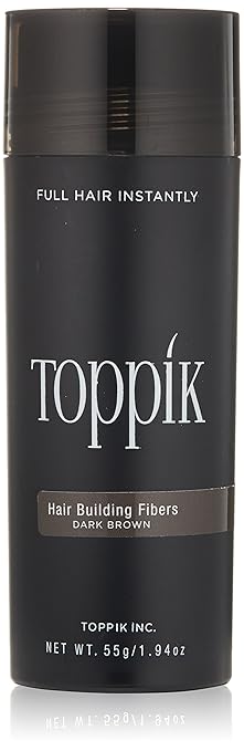 title=Toppik Ristrutturante Fibre Capelli Castano Scuro 55g